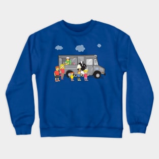 Ice Cream Car Crewneck Sweatshirt